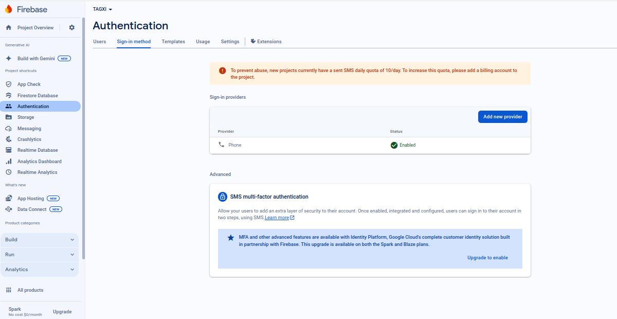 firebase-provide
