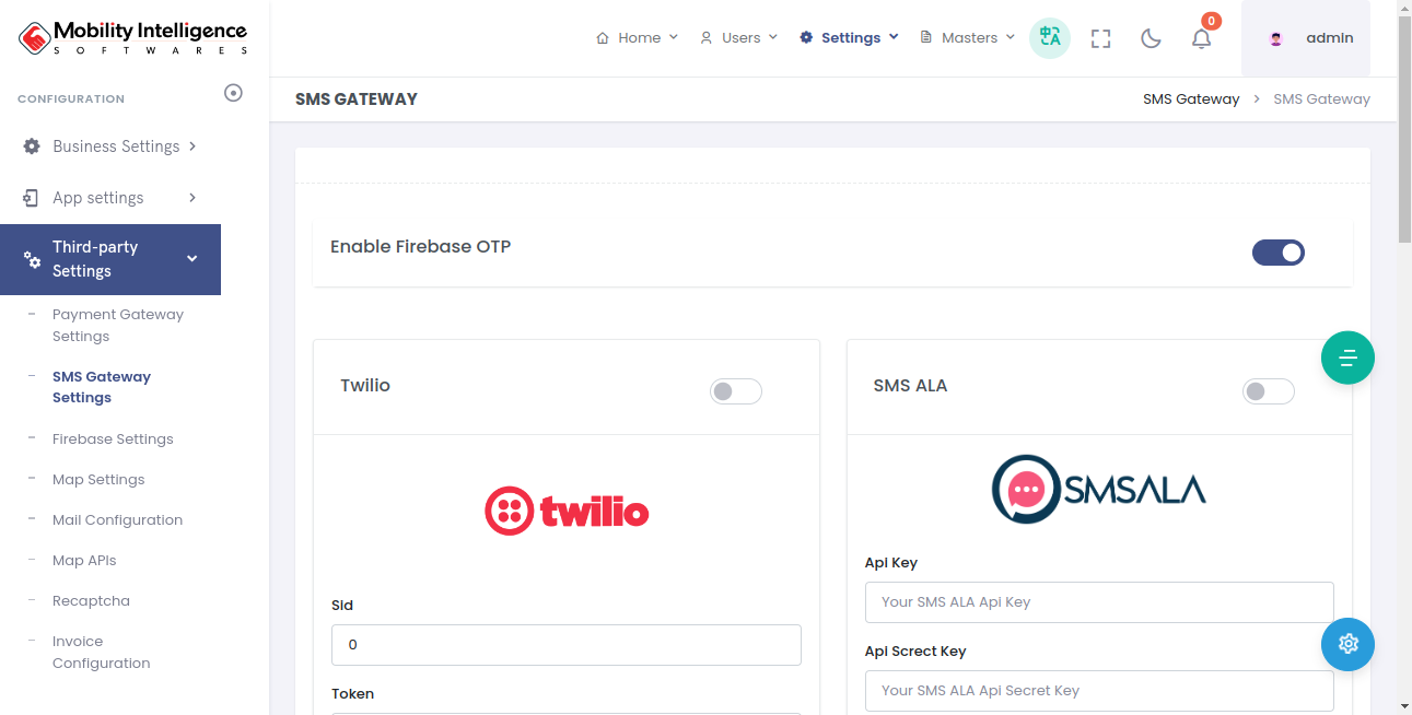Payment Settings